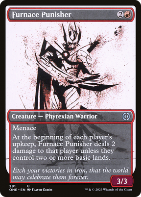 Magic: The Gathering - Furnace Punisher - Phyrexia: All Will Be One
