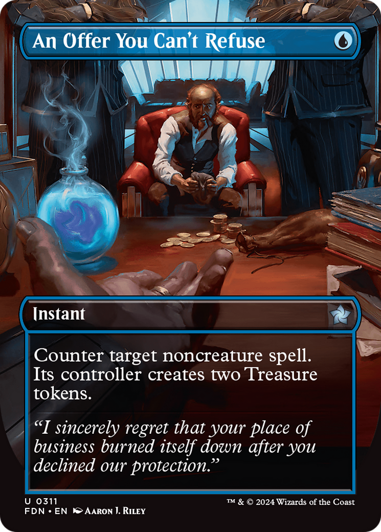Magic: The Gathering - An Offer You Can't Refuse Foil - Foundations