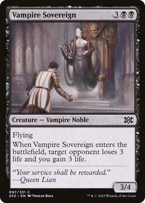 Magic: The Gathering - Vampire Sovereign - Double Masters 2022