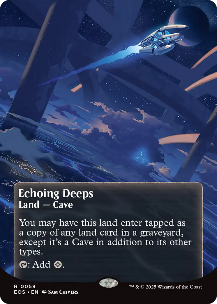 Magic: The Gathering - Echoing Deeps Foil - Edge of Eternities: Stellar Sights