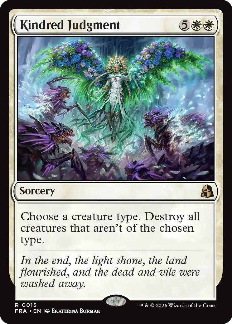 Magic: The Gathering - Kindred Judgment - Reality Fracture