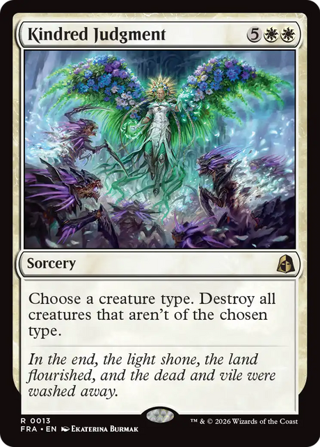 Magic: The Gathering - Kindred Judgment Foil - Reality Fracture