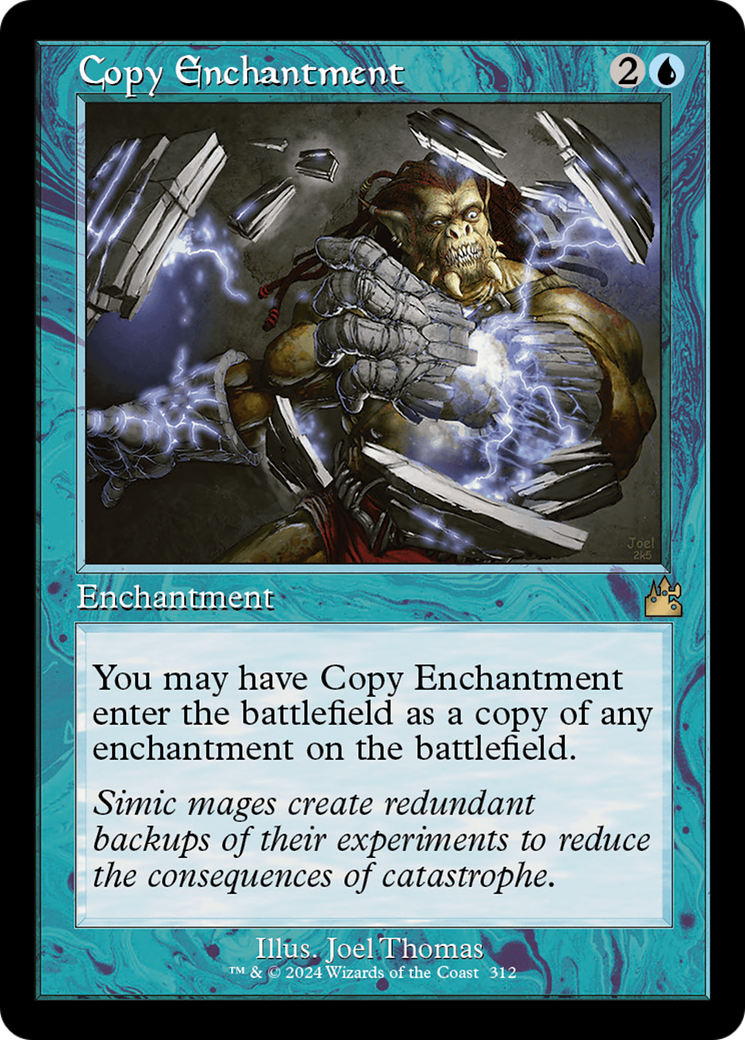 Magic: The Gathering - Copy Enchantment Foil - Ravnica Remastered