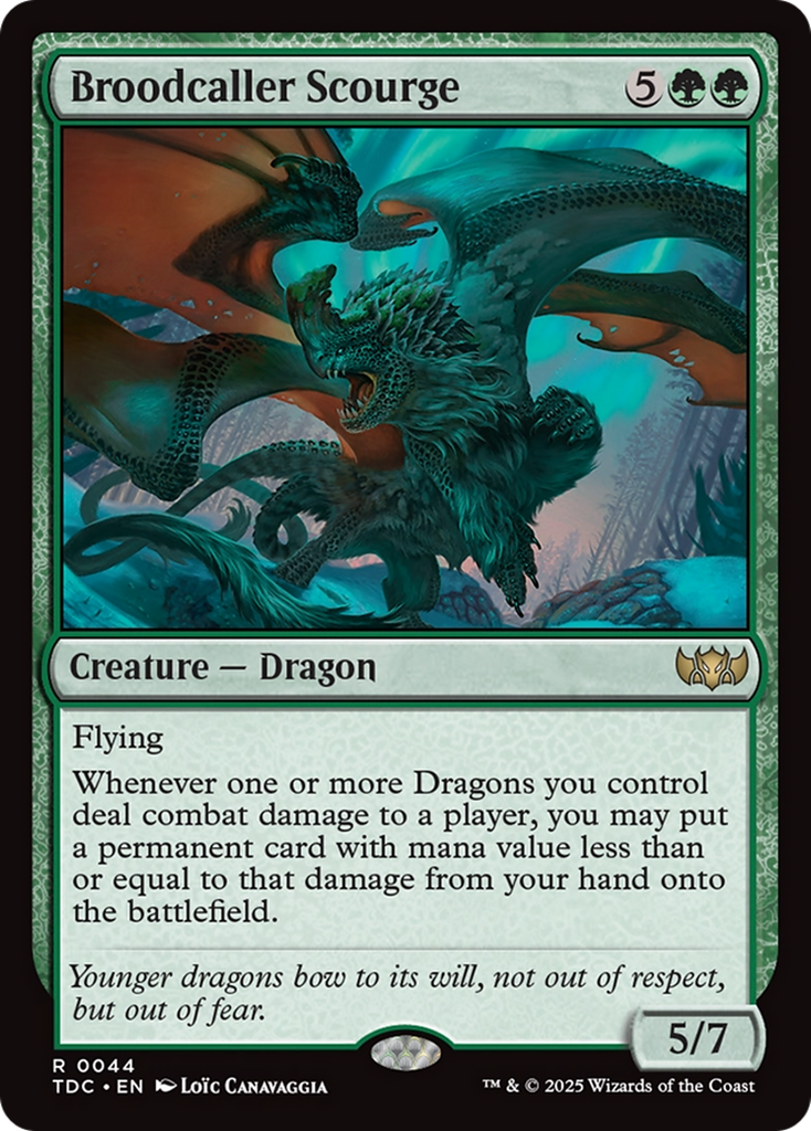 Magic: The Gathering - Broodcaller Scourge - Tarkir: Dragonstorm Commander