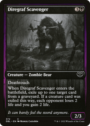 Magic: The Gathering - Diregraf Scavenger Foil - Innistrad: Double Feature