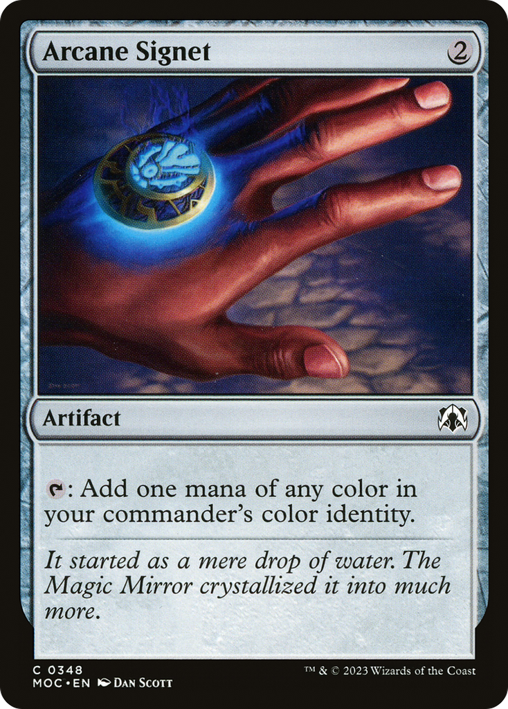 Magic: The Gathering - Arcane Signet - March of the Machine Commander