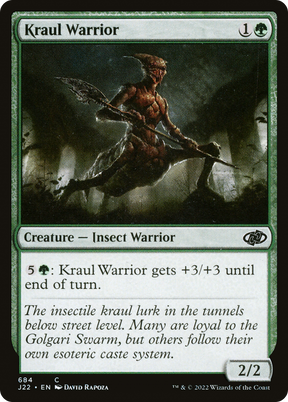 Magic: The Gathering - Kraul Warrior - Jumpstart 2022