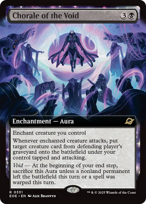 Magic: The Gathering - Chorale of the Void Foil - Edge of Eternities