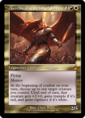 Magic: The Gathering - Aurelia, Exemplar of Justice - Ravnica Remastered