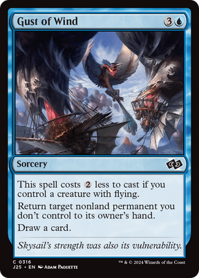 Magic: The Gathering - Gust of Wind - Foundations Jumpstart