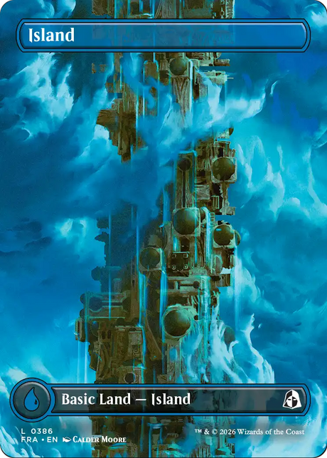 Magic: The Gathering - Island #386 - Reality Fracture