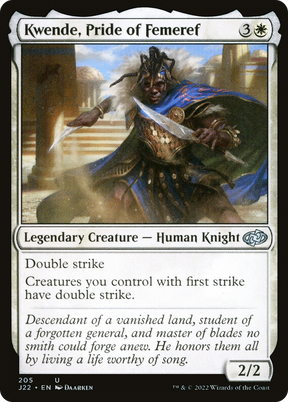 Magic: The Gathering - Kwende, Pride of Femeref - Jumpstart 2022