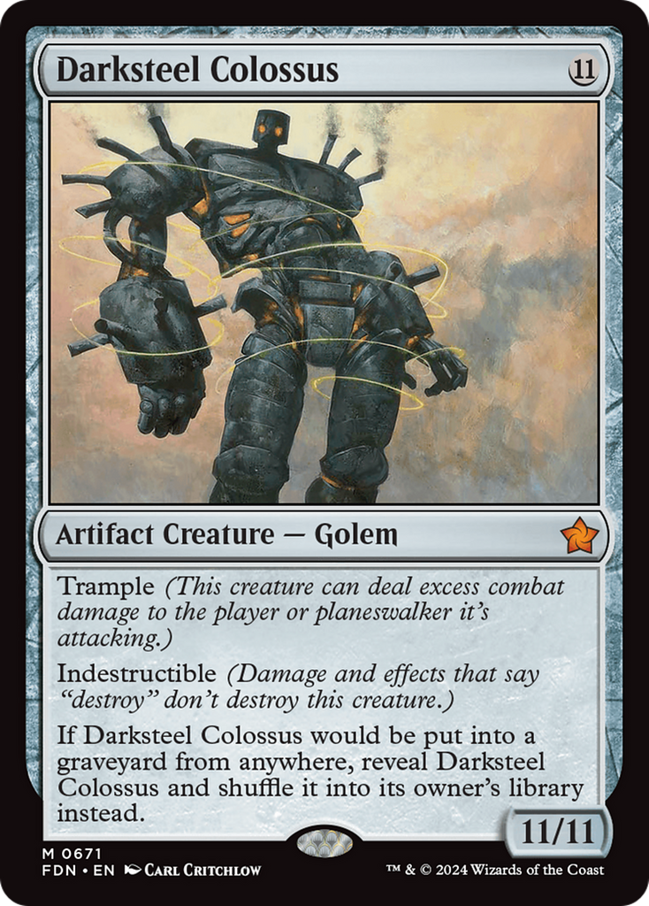 Magic: The Gathering - Darksteel Colossus - Foundations