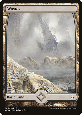 Magic: The Gathering - Wastes #183 Foil - Oath of the Gatewatch