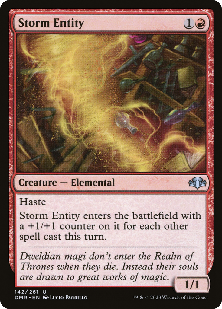 Magic: The Gathering - Storm Entity - Dominaria Remastered