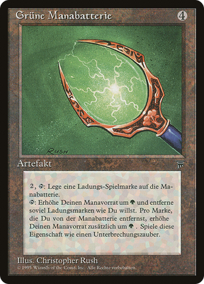 Magic: The Gathering - Grüne Manabatterie - Renaissance