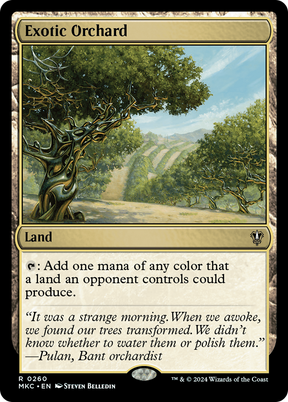Magic: The Gathering - Exotic Orchard - Murders at Karlov Manor Commander