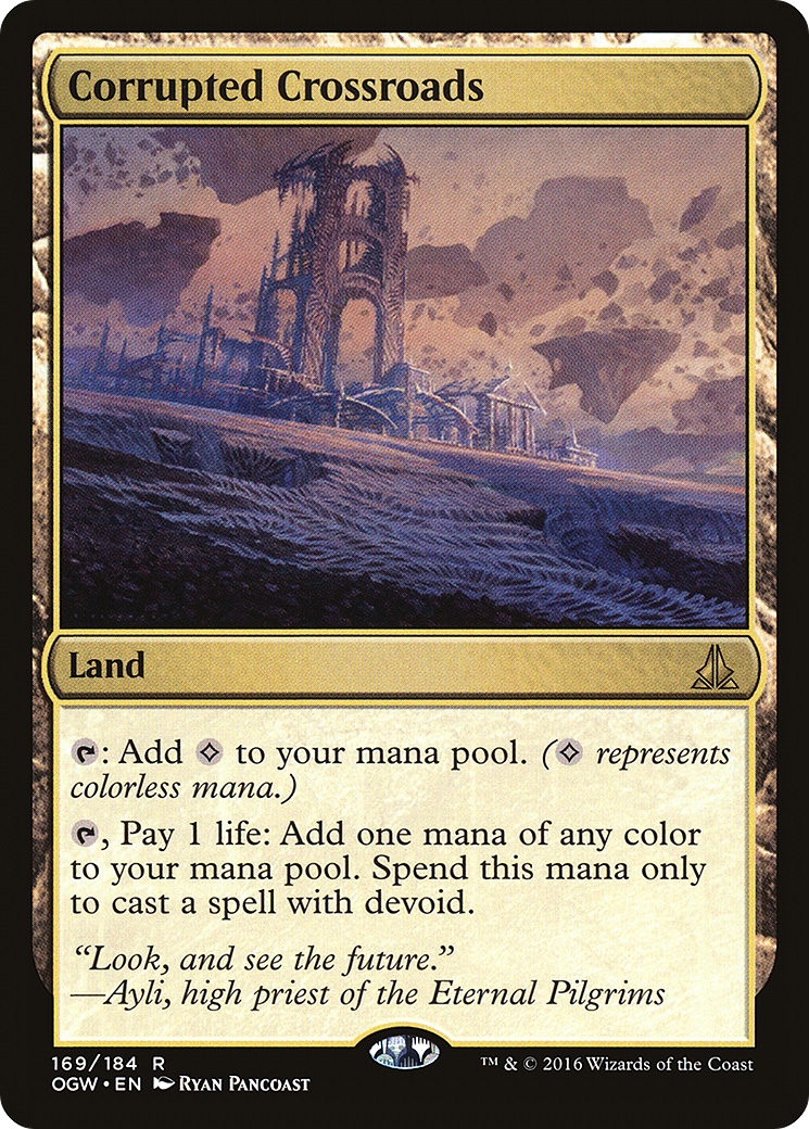 Magic: The Gathering - Corrupted Crossroads Foil - Oath of the Gatewatch
