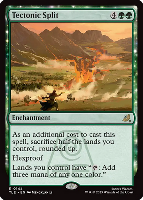 Magic: The Gathering - Tectonic Split - Avatar: The Last Airbender Eternal