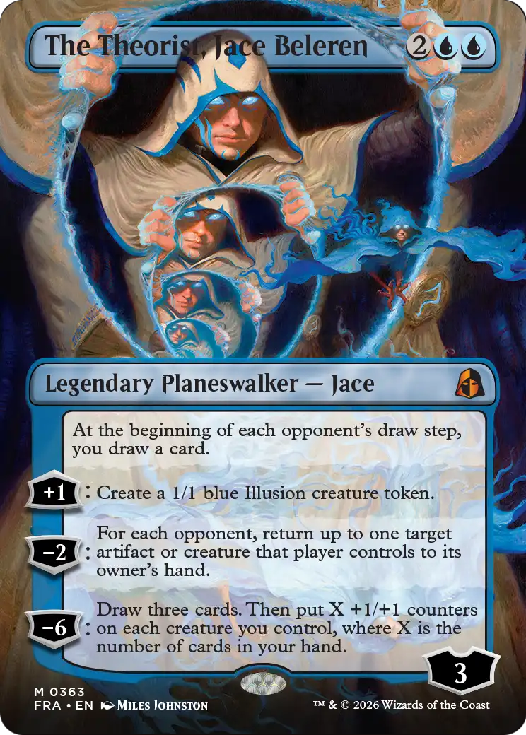 Magic: The Gathering - The Theorist, Jace Beleren Foil - Reality Fracture