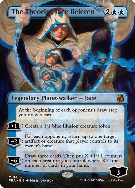 Magic: The Gathering - The Theorist, Jace Beleren Foil - Reality Fracture