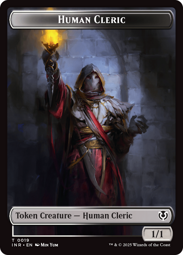 Magic: The Gathering - Human Cleric Token - Innistrad Remastered Tokens