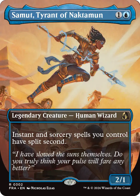 Magic: The Gathering - Samut, Tyrant of Naktamun Foil - Reality Fracture