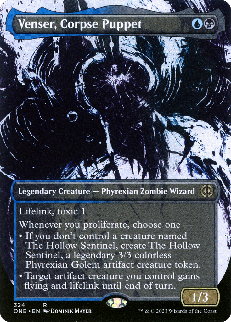 Magic: The Gathering - Venser, Corpse Puppet - Phyrexia: All Will Be One