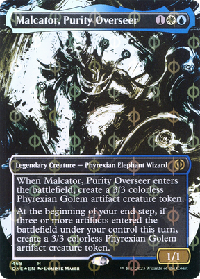 Magic: The Gathering - Malcator, Purity Overseer Foil - Phyrexia: All Will Be One