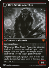 Magic: The Gathering - Volatile Arsonist // Dire-Strain Anarchist - Innistrad: Double Feature