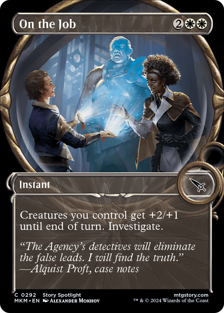 Magic: The Gathering - On the Job Foil - Murders at Karlov Manor