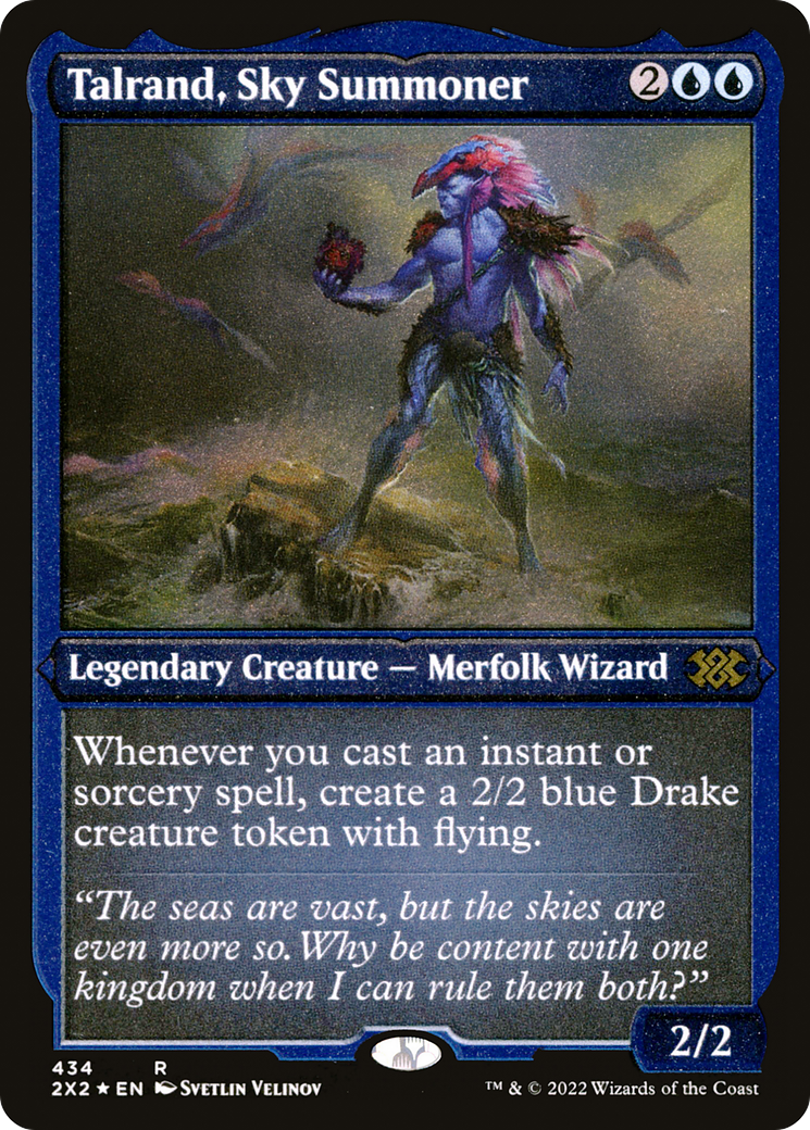 Magic: The Gathering - Talrand, Sky Summoner Foil - Double Masters 2022