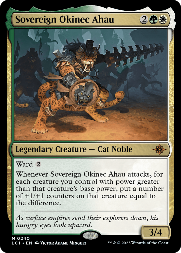 Magic: The Gathering - Sovereign Okinec Ahau - The Lost Caverns of Ixalan