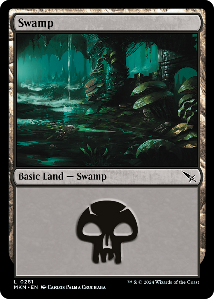 Magic: The Gathering - Swamp - Murders at Karlov Manor