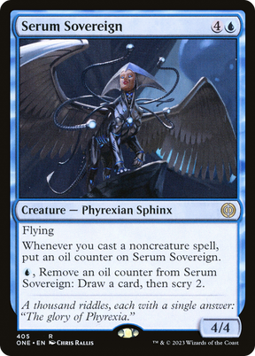 Magic: The Gathering - Serum Sovereign Foil - Phyrexia: All Will Be One