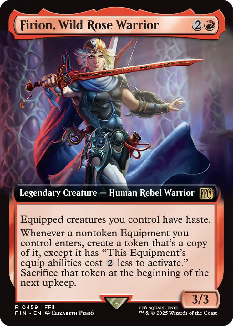 Magic: The Gathering - Firion, Wild Rose Warrior Foil - Final Fantasy