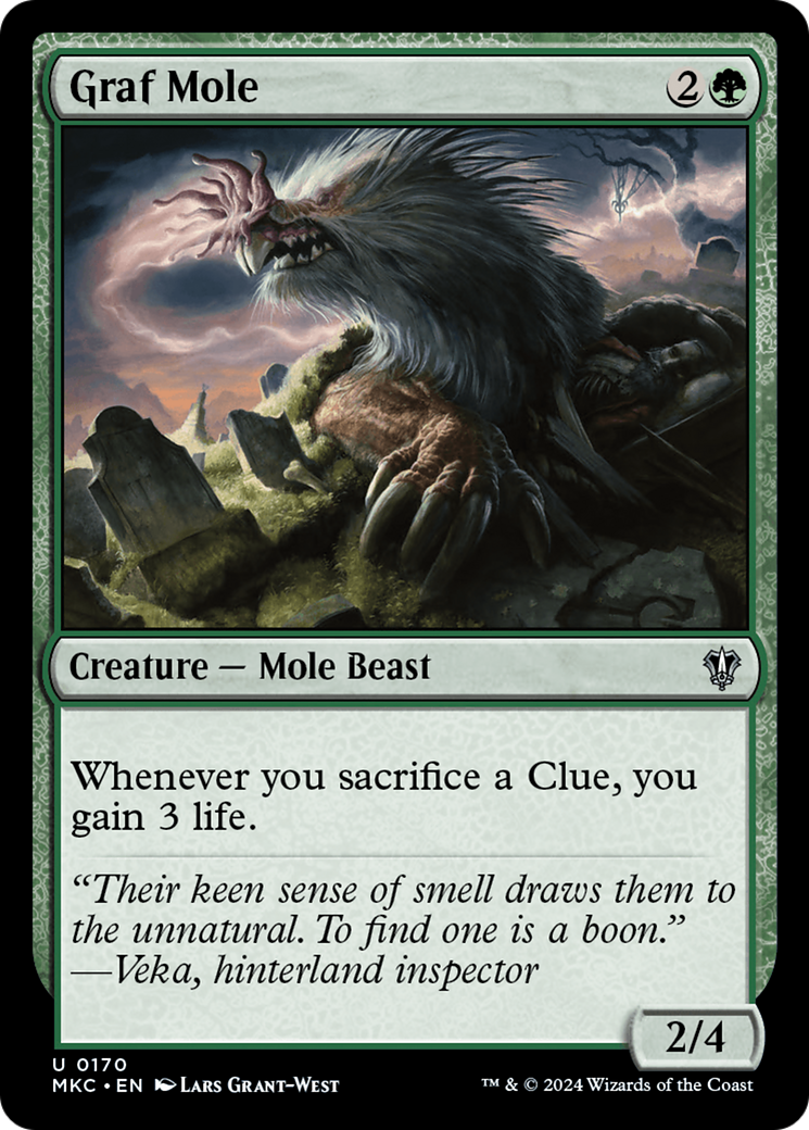 Magic: The Gathering - Graf Mole - Murders at Karlov Manor Commander