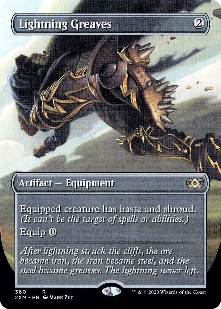 Magic: The Gathering - Lightning Greaves Foil - Double Masters