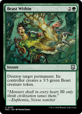 Magic: The Gathering - Beast Within - Modern Horizons 3 Commander