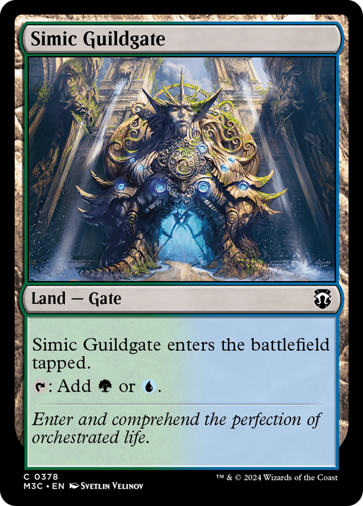 Magic: The Gathering - Simic Guildgate - Modern Horizons 3 Commander