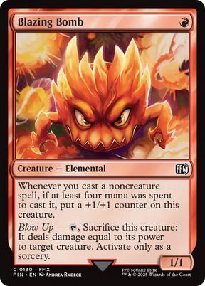 Magic: The Gathering - Blazing Bomb - Final Fantasy
