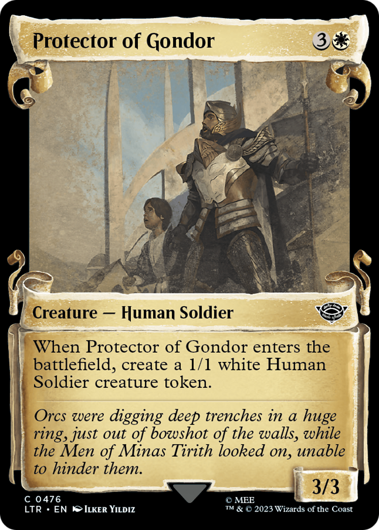 Magic: The Gathering - Protector of Gondor Foil - The Lord of the Rings: Tales of Middle-earth