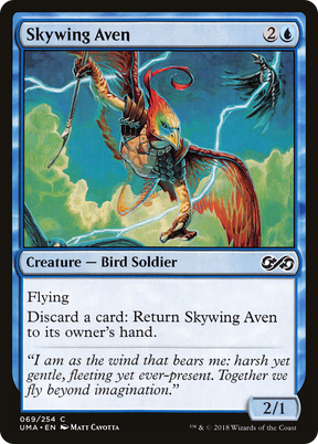 Magic: The Gathering - Skywing Aven Foil - Ultimate Masters