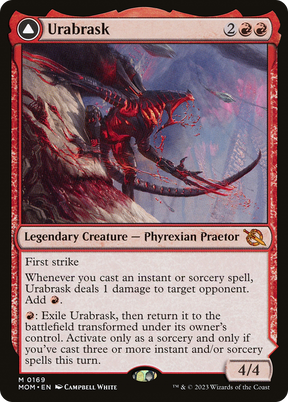 Magic: The Gathering - Urabrask // The Great Work - March of the Machine