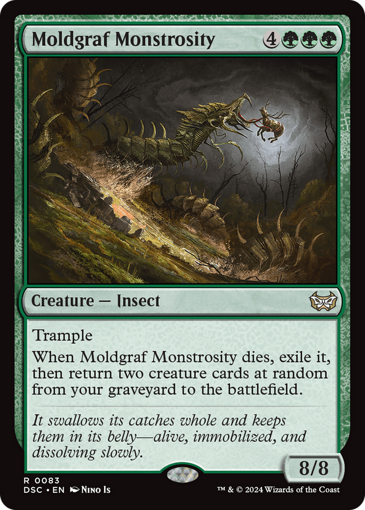 Magic: The Gathering - Moldgraf Monstrosity - Duskmourn: House of Horror Commander