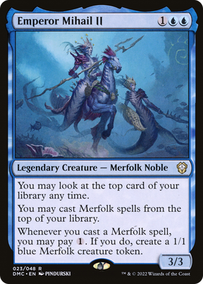 Magic: The Gathering - Emperor Mihail II Foil - Dominaria United Commander