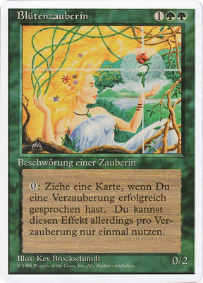 Magic: The Gathering - Blütenzauberin - Revised Edition