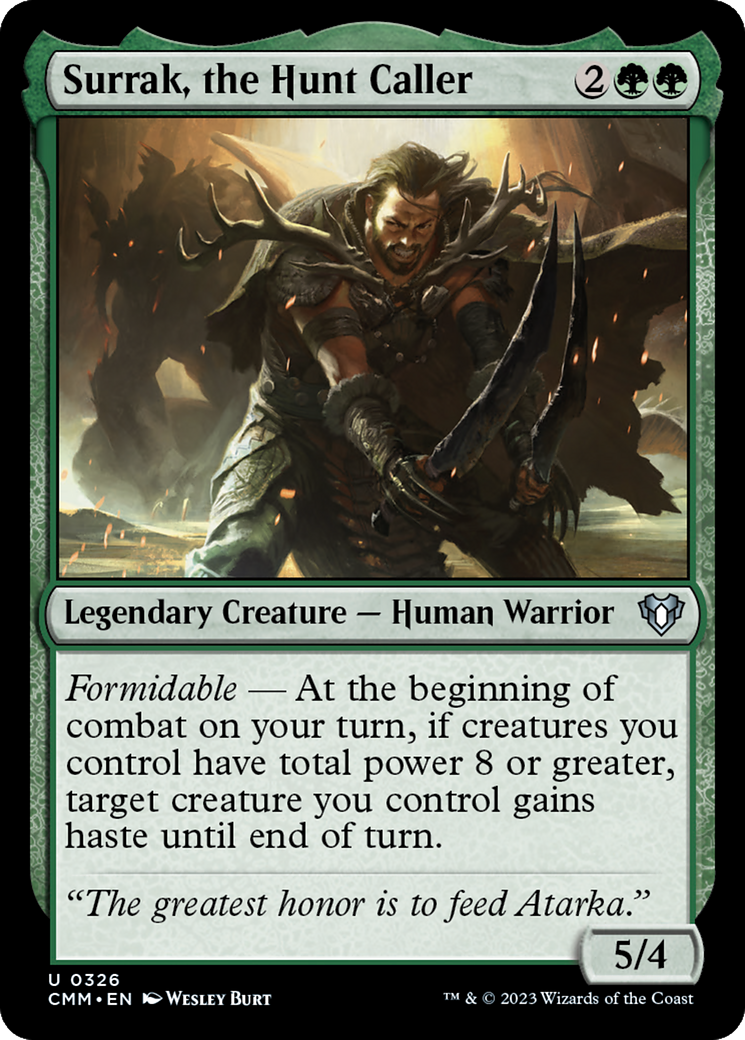 Magic: The Gathering - Surrak, the Hunt Caller - Commander Masters