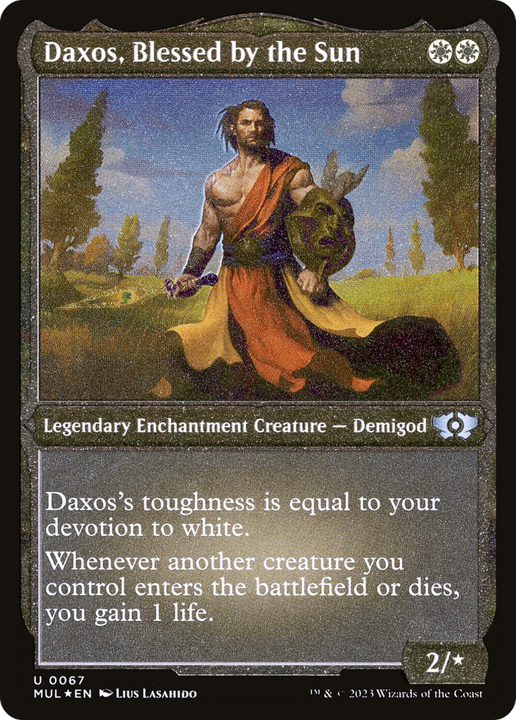 Magic: The Gathering - Daxos, Blessed by the Sun Foil - Multiverse Legends