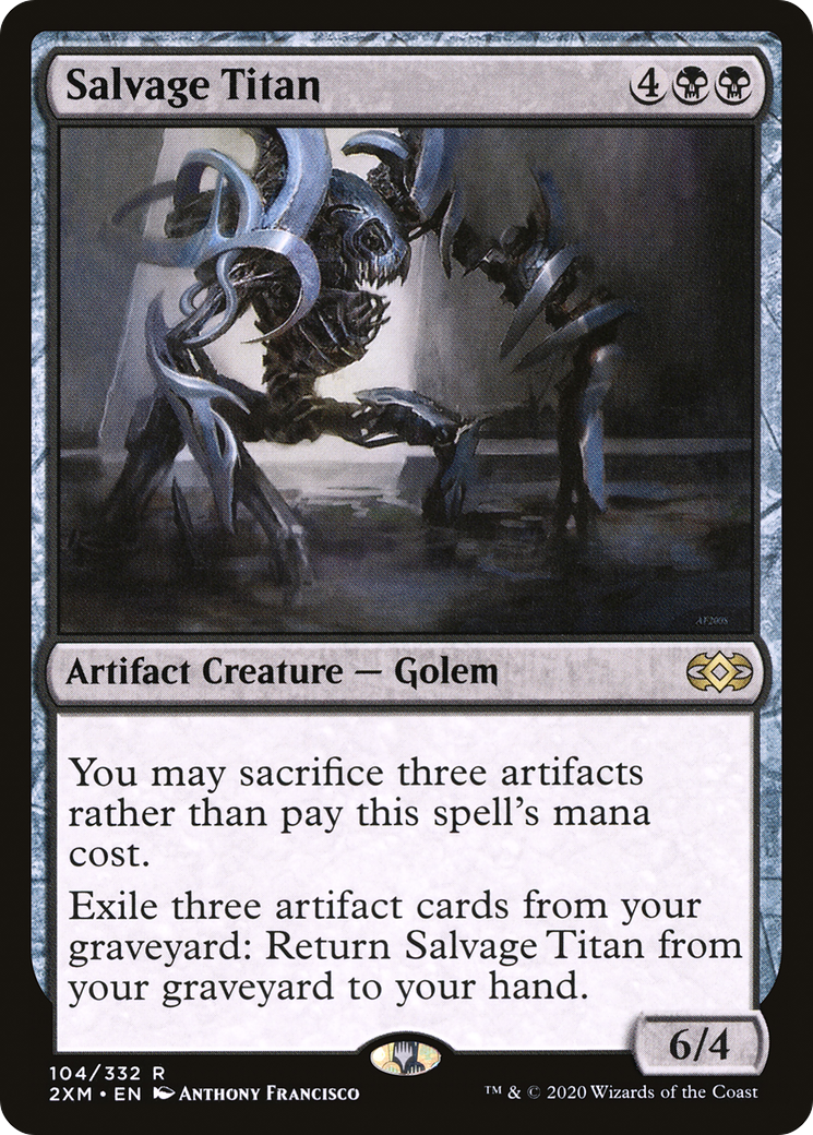 Magic: The Gathering - Salvage Titan Foil - Double Masters